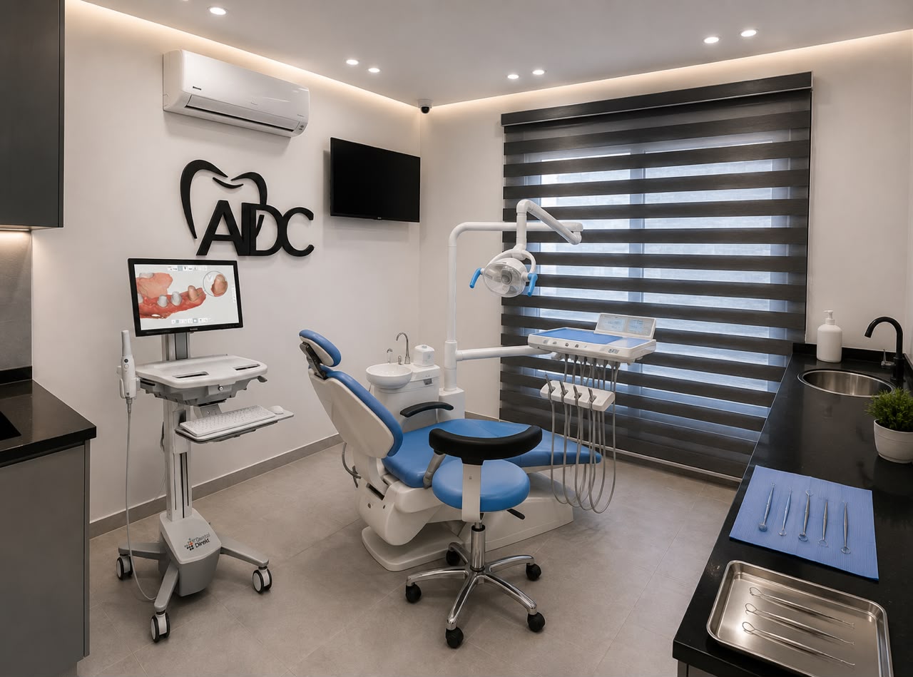 Fully equipped dental treatment room